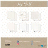 Set 6 Papeles Scrap Tiny World 30x30 Papers For You (1)