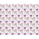 Tela Encuadernar Violet Blossoms 70x50 Papers For You