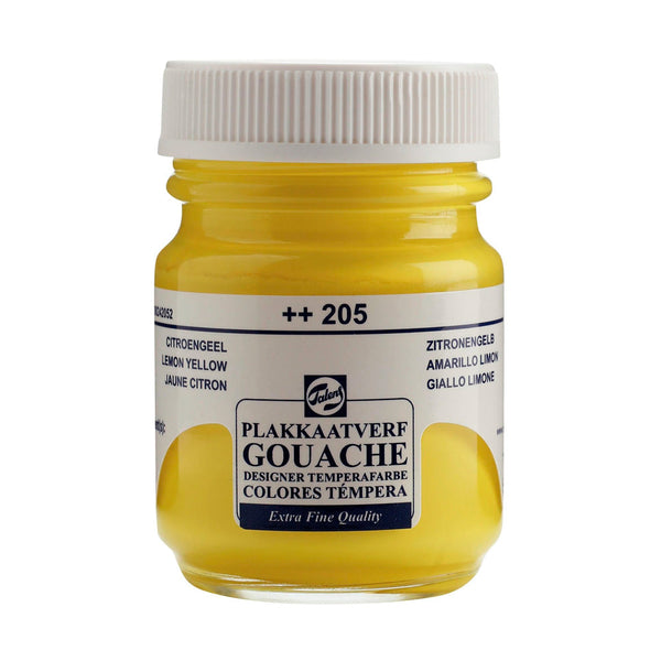 Gouache Extrafino 50ml Talens & Gouache Extrafino Amarillo Limon 205