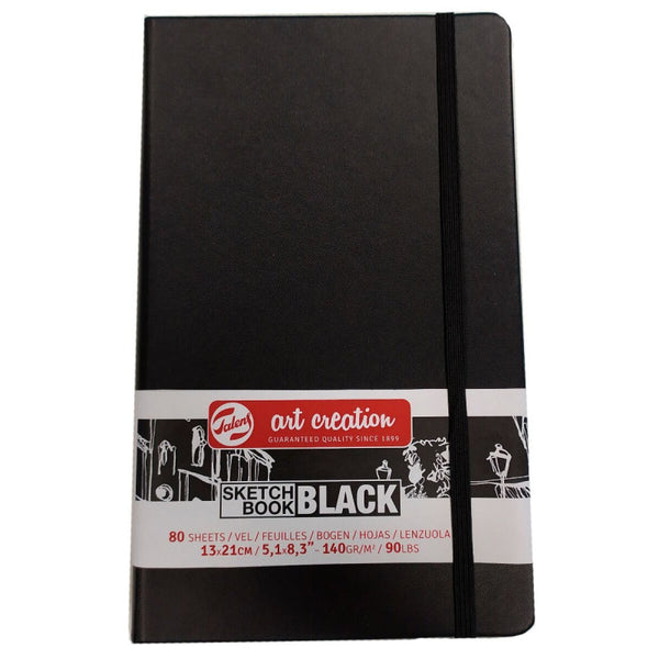 Bloc Sketchbook Negro 13x21 cm ART CREATION Negro