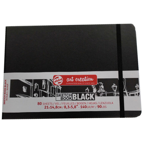 Bloc Sketchbook Negro 21x14,8 cm ART CREATION Negro
