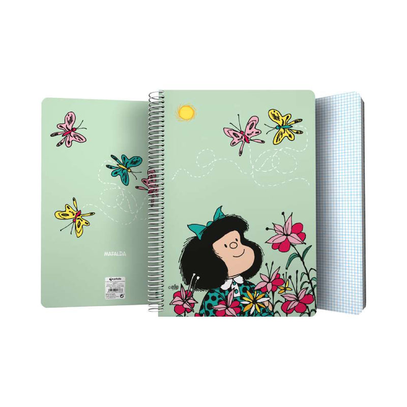 Cuaderno A4 Mafalda Primavera Grafoplás
