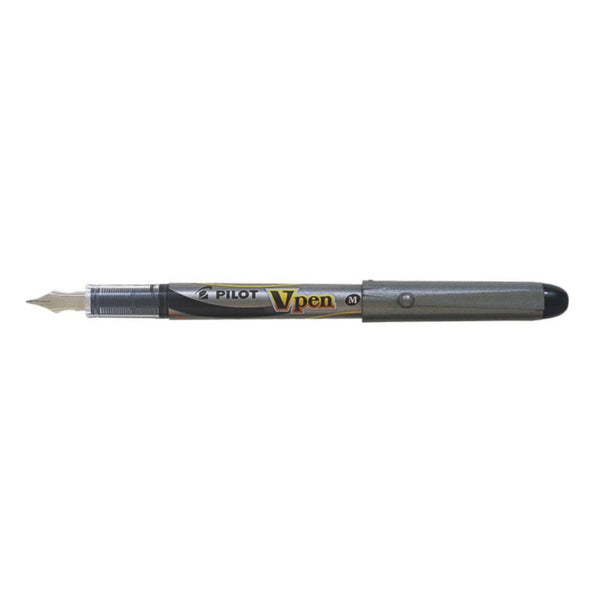Pluma V-pen Silver Negro Pilot