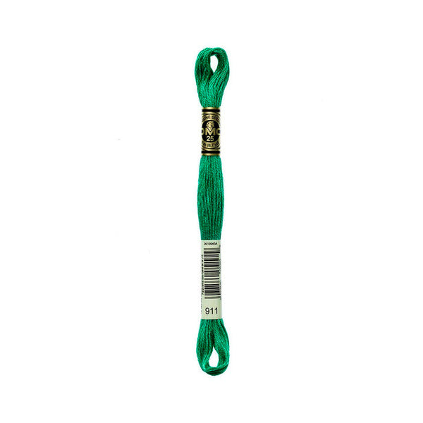 Hilo Bordar Mouliné Special DMC Tonos Verdes 911