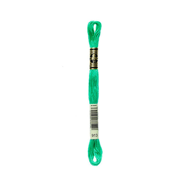 Hilo Bordar Mouliné Special DMC Tonos Verdes 913
