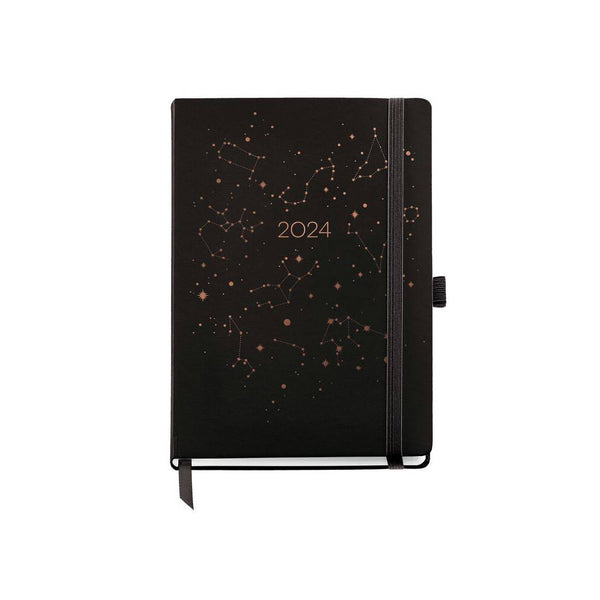 Agenda Anual 2024 Diaria Journal Constellation