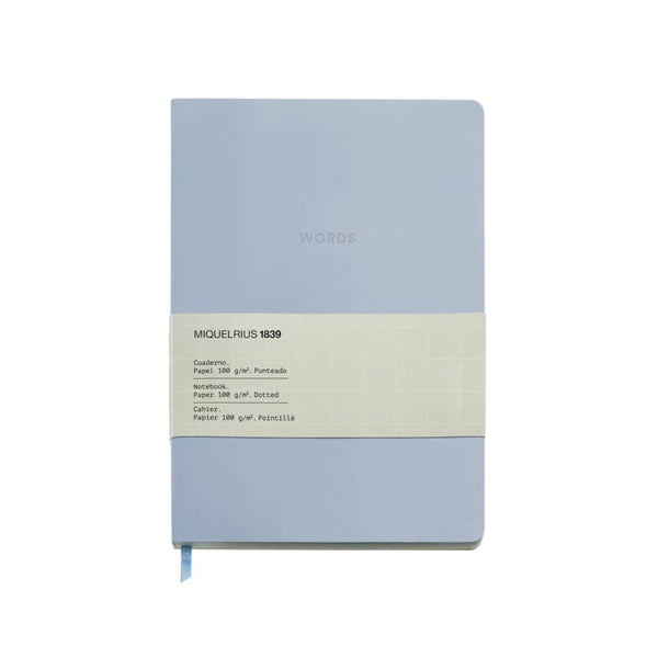 Cuaderno A5 Punteado Azul Back 2 Basics