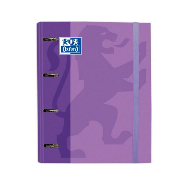 Archivador Europeanbinder Classic A4 con Recambio Malva Oxford
