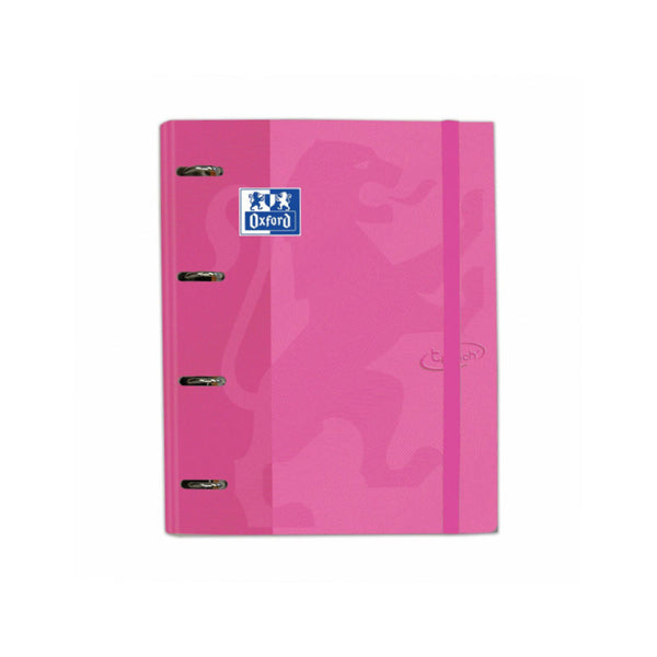 Archivador Europeanbinder Touch A4 con Recambio Fucsia Pastel Oxford