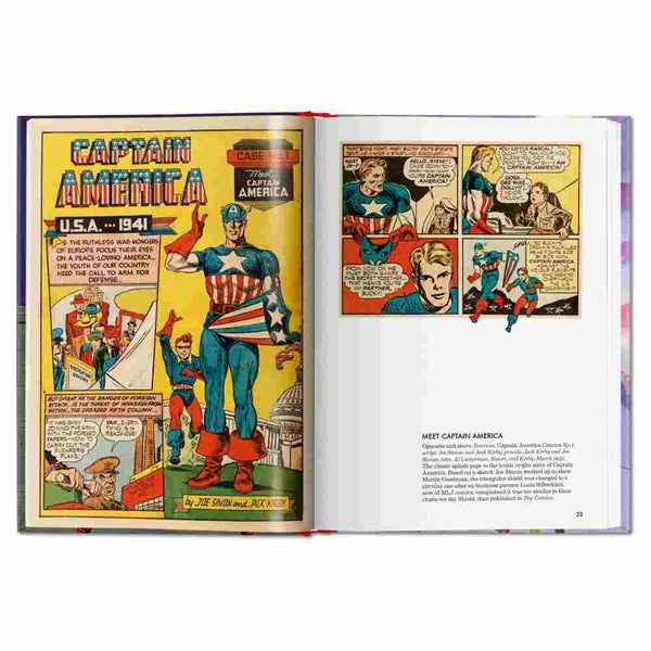 Libro Marvel Capitán América Taschen (1)