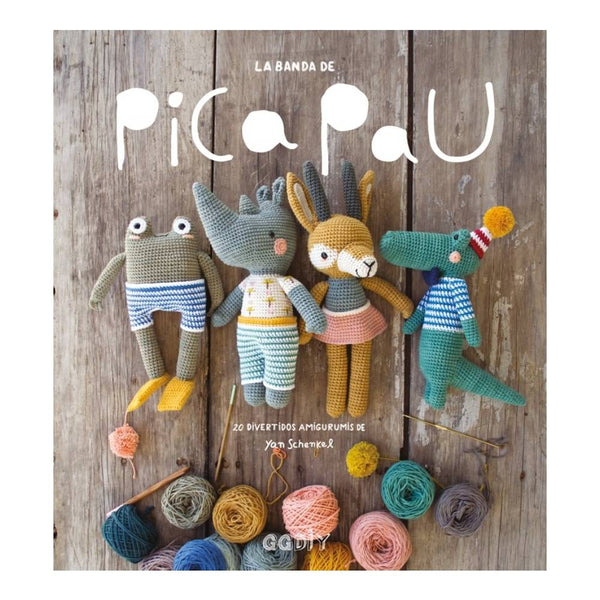 Libro La Banda Pica Pau 20 Amigurumis Logilibro