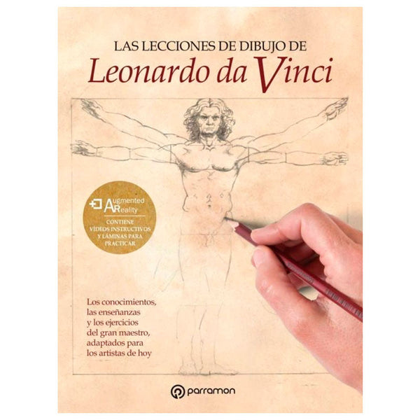 Libro Lecciones de Dibujo de Leonardo Da Vinci Parramon