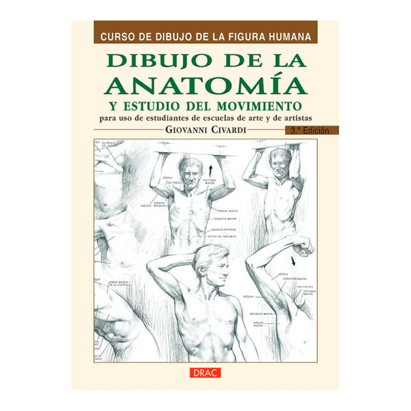 Libro Dibujo Anatomía Editorial El Drac