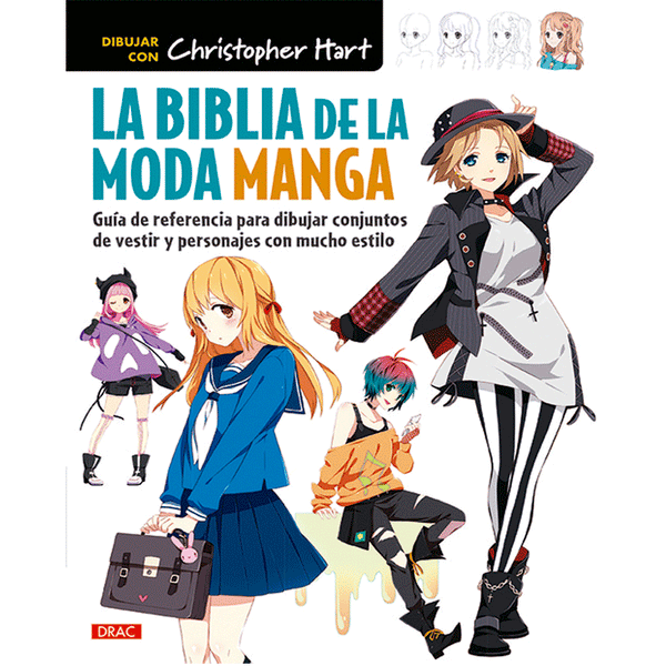 La Biblia de la Moda Manga. Editorial El Drac - milbby tienda de manualidades bellas artes y scrap