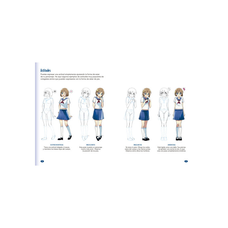 Guía Maestra para Dibujar Chicas Anime Editorial El Drac (2)