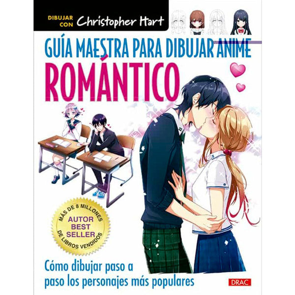 Guía Maestra para Dibujar Anime Romántico Editorial El Drac