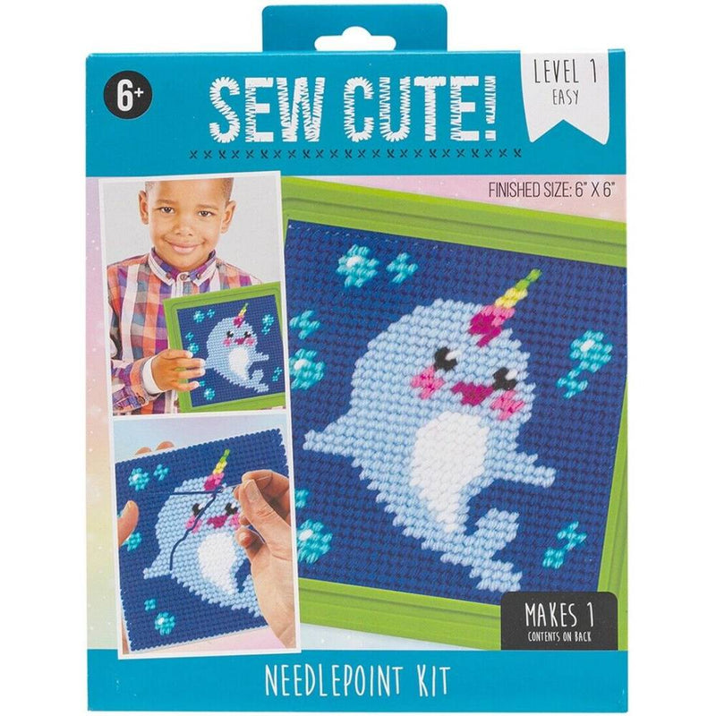 Kit needle point Sew Cute! Narval