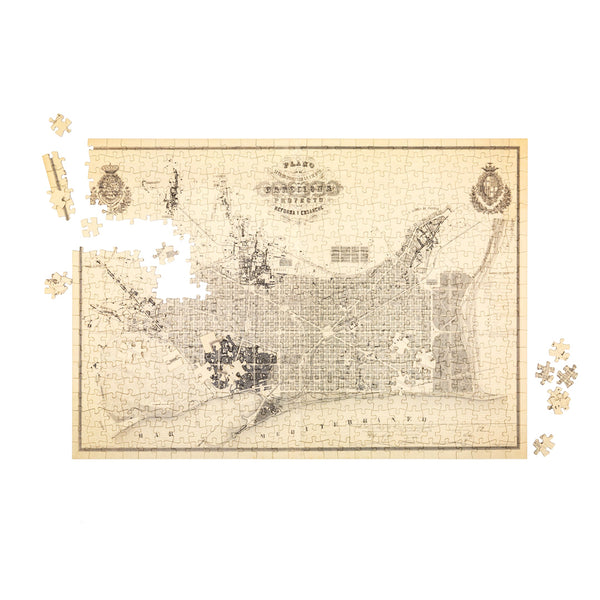 Puzzle 540 Piezas Barcelona Architoys (1)