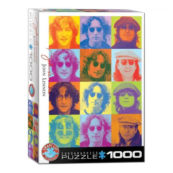 Puzzle 1000 Piezas Retrato a Color John Lennon Eurographycs