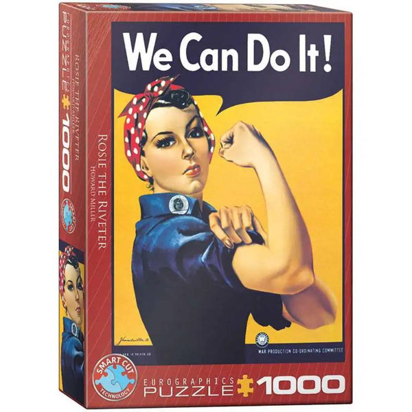Puzzle 1000 Piezas Rosie La Remachadora Eurographycs