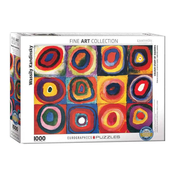 Puzzle 1000 Piezas Estudio de Colores Eurographycs