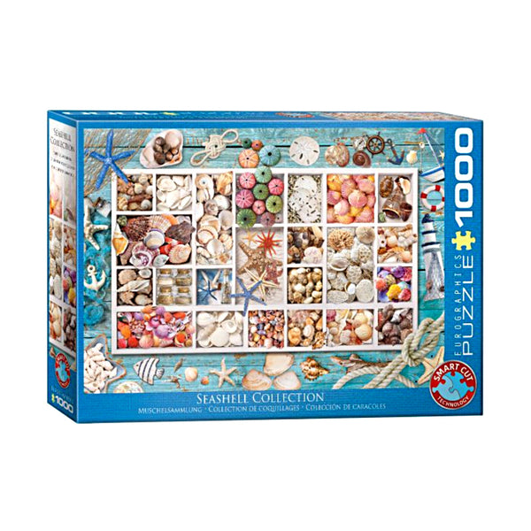 Puzzle 1000 Piezas Colección Conchas Eurographycs