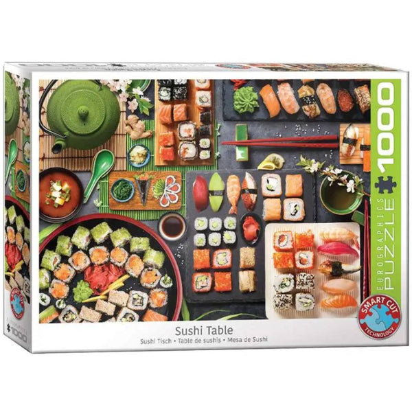 Puzzle 1000 Piezas Mesa de Sushi Eurographycs