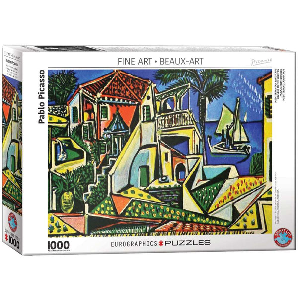 Puzzle 1000 Piezas Paisaje Mediterráneo Picasso Eurographycs