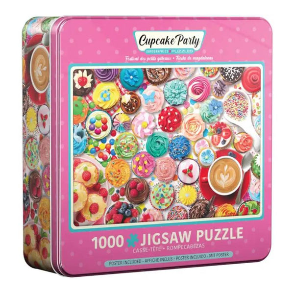 Puzzle Fiesta Cupcake 1000 Piezas Eurographycs