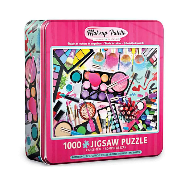 Puzzle 1000 Piezas Paleta de Maquillaje Eurographycs