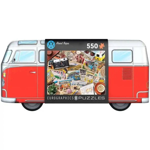 Puzzle 550 Piezas Furgoneta Wolkswagen Road Trips Eurographycs