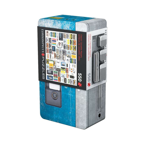 Puzzle 550 Piezas Retro Cassette Player Eurographycs