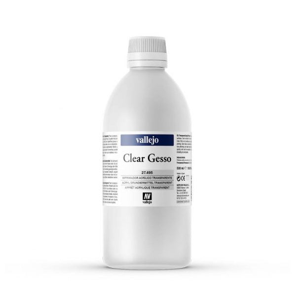 Gesso Transparente 500ml Vallejo