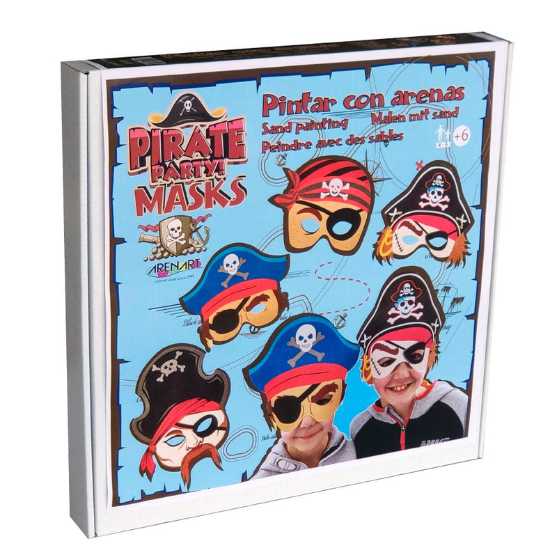 Kit Pintar con Arenas Máscaras Piratas Arenart (3)