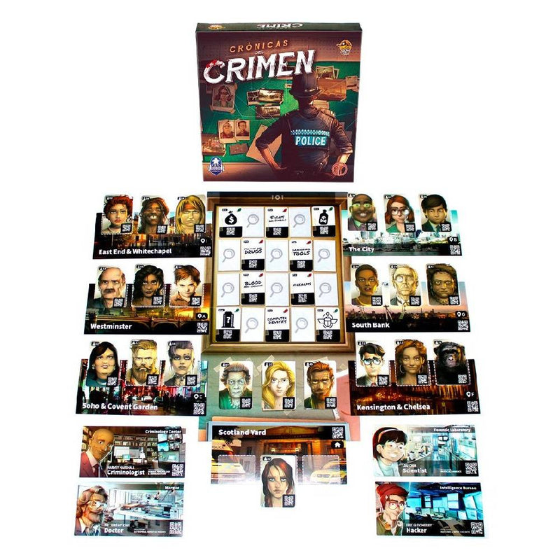 Juego Mesa Cronicas del Crimen (3)
