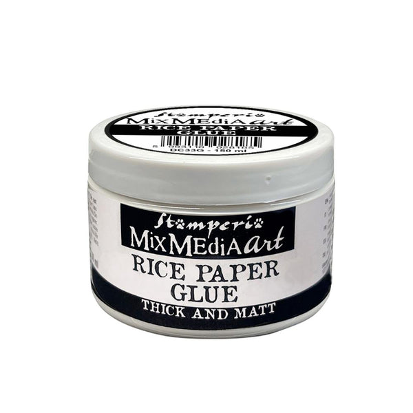 Adhesivo Papel  Arroz 150ml  Stamperia