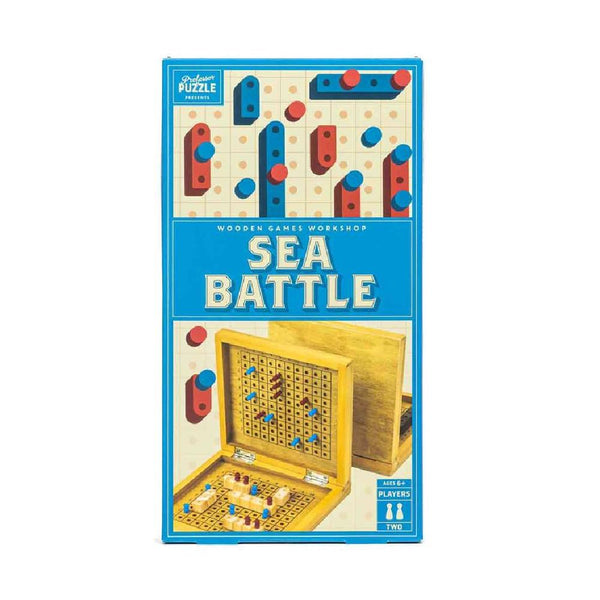 Wooden Games Workshop Batalla Naval Professor Puzzle