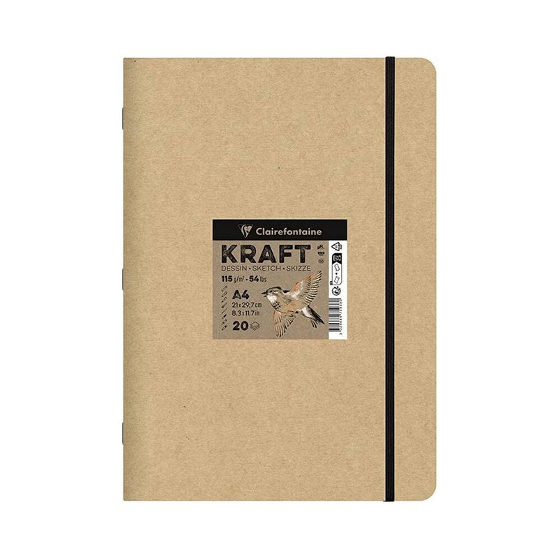Cuaderno Grap Kraft A4 Marrón Clairefontaine