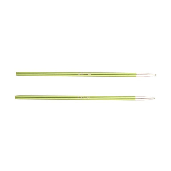 Puntas Agujas Circulares Intercambiables Zing KnitPro & 3.5 mm-Verde Pistacho