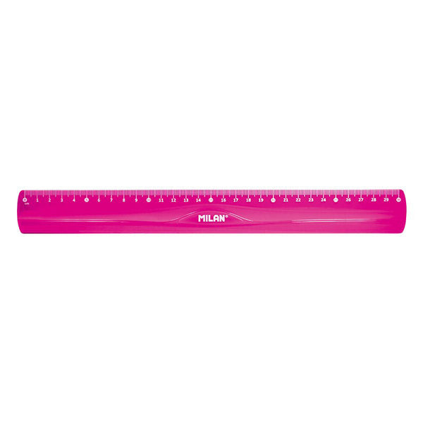 Regla Flex & Resistant Rosa 30cm MILAN