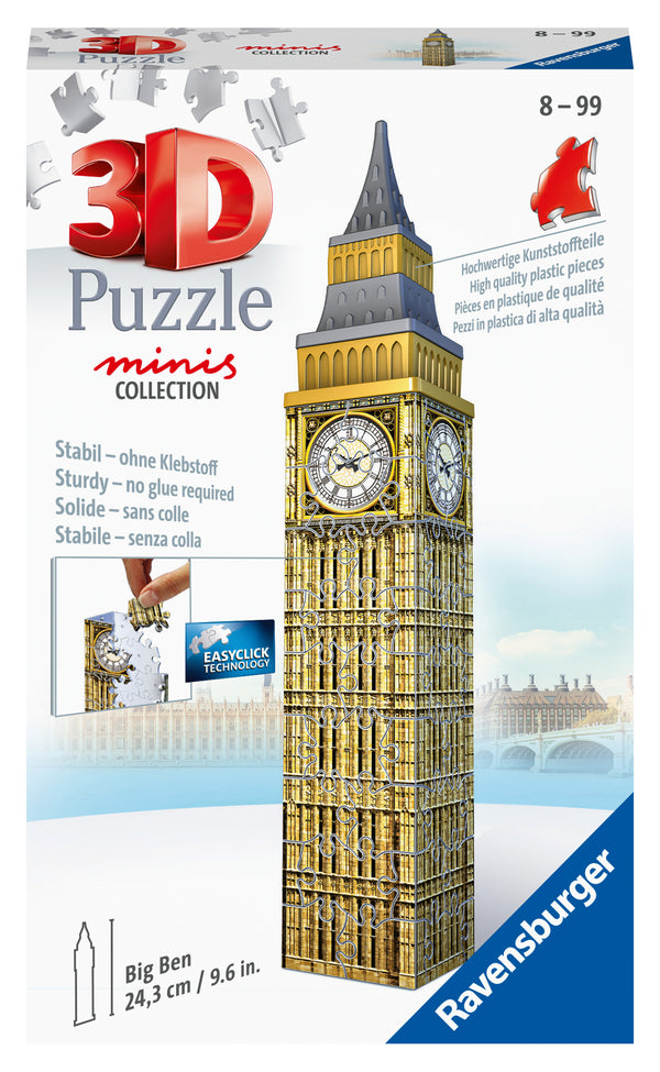 Puzzle 54 Piezas Mini 3D Big Ben