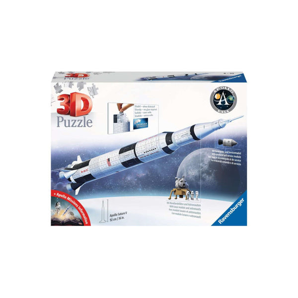 Puzzle 3D Apollo Saturn V Rocket