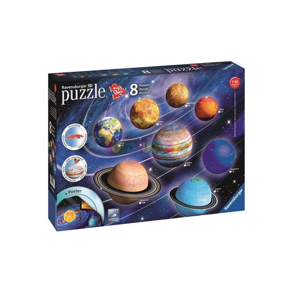 Puzzle 3D Sistema Planetario