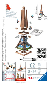 Puzzle 54 Piezas Mini 3D Torre Eiffel (1)