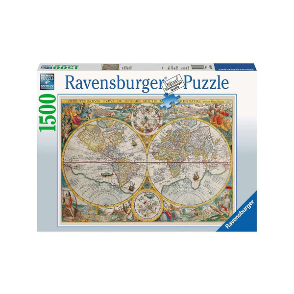 Puzzle 1500 Piezas Mapamundi Histórico