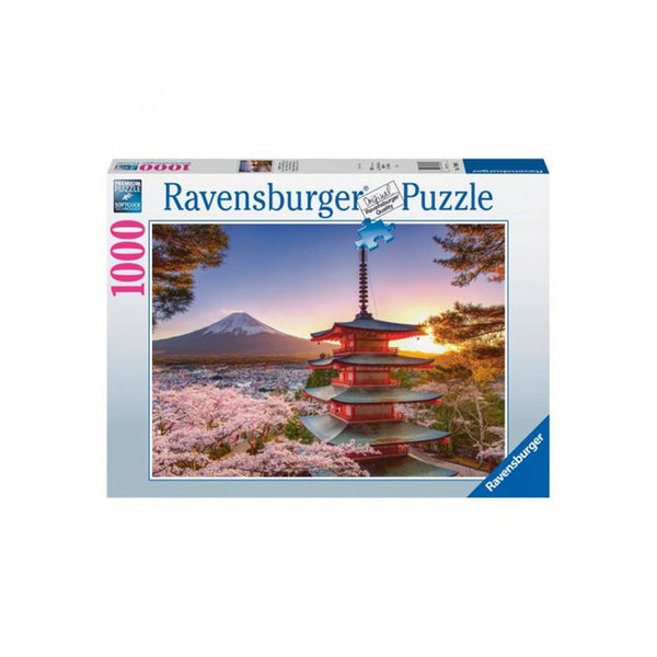 Puzzle 1000 Piezas Cerezo Monte Fuji