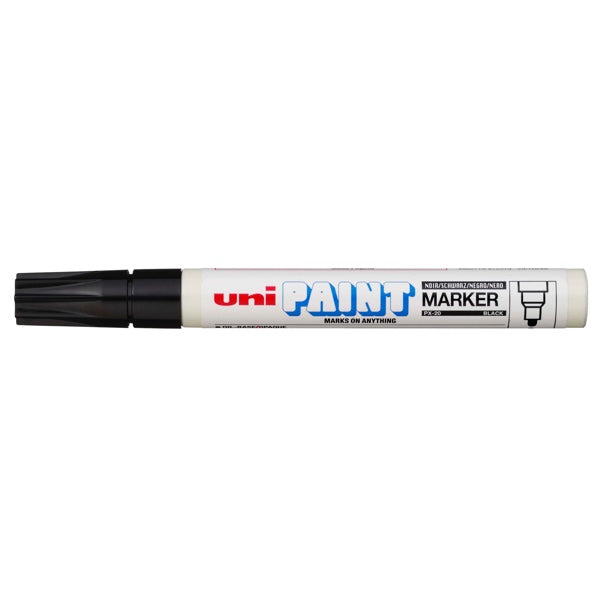 Rotulador Permanente PX-20 Uni-Paint & PX-20 Negro