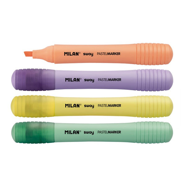 Set 4 Marcadores Sway Pastel MILAN