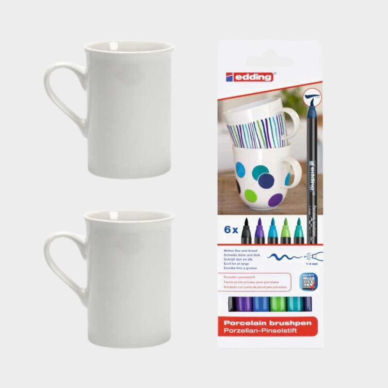 Tazas Creativas: Kit de Lettering para decorar tus tazas (2)