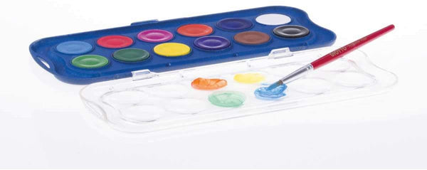 Estuche de 12 Acuarelas + Pincel GIOTTO (1)